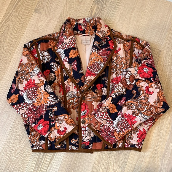 Mother The Big Time Bound Jacket in Flowrrs in Her Hair size small - Picture 11 of 12